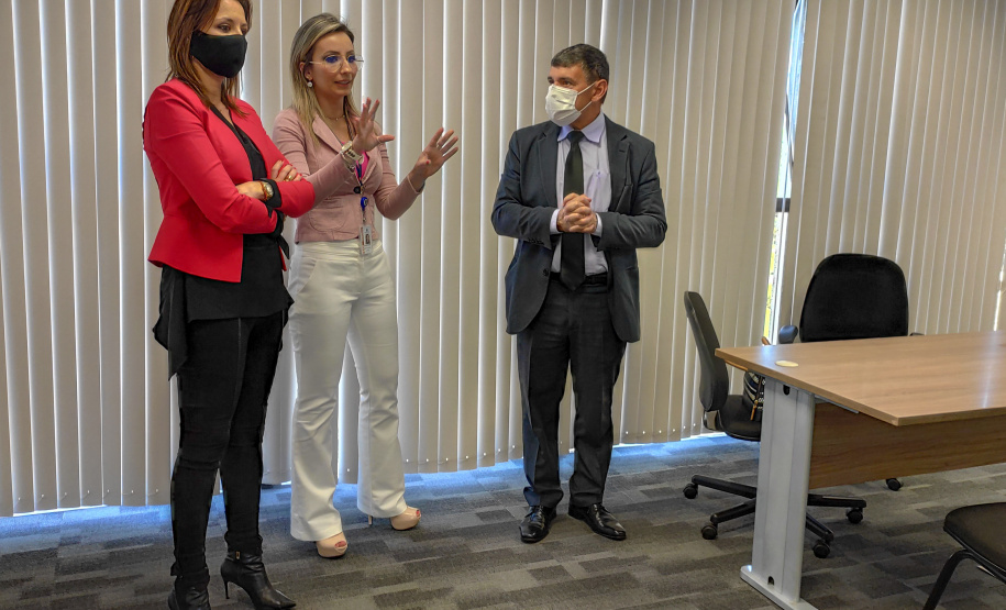 Chefe da Polícia Civil do Rio Grande do Sul visita Secretaria da Segurança Pública do Paraná em Curitiba