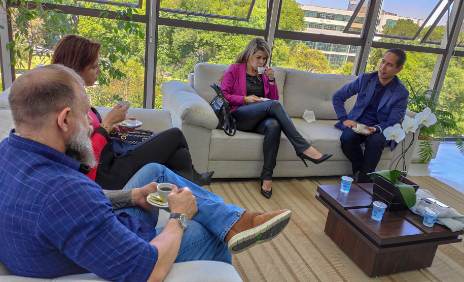 Chefe da Polícia Civil do Rio Grande do Sul visita Secretaria da Segurança Pública do Paraná em Curitiba