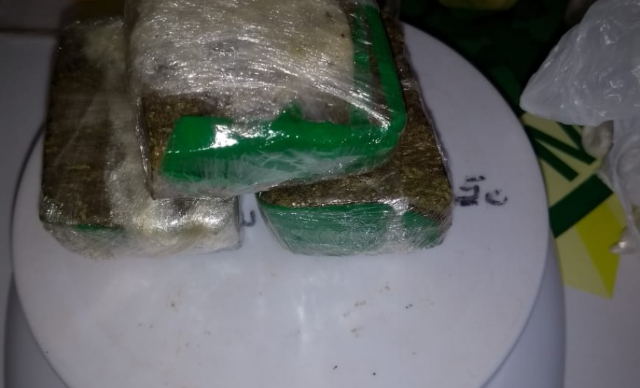 PM apreende mais de 370 porções de drogas no Noroeste do estado durante patrulhamento