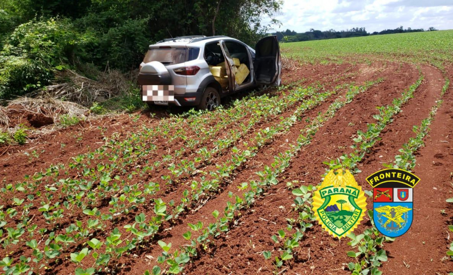 Mais de meia tonelada de maconha é apreendida pelo BPFron no Oeste do estado
