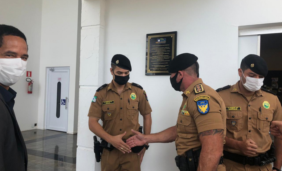 Secretário da Segurança Pública faz visita técnica em unidades da PM e Corpo de Bombeiros em Londrina