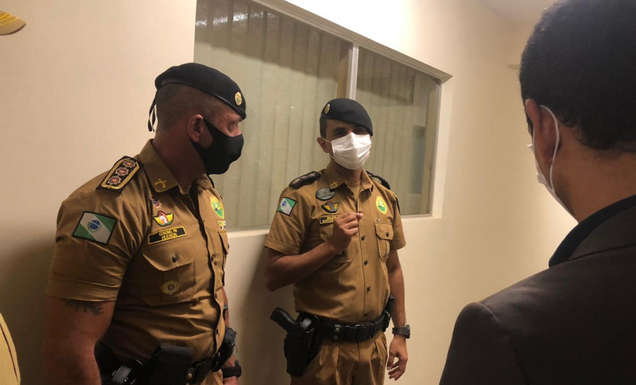 Secretário da Segurança Pública faz visita técnica em unidades da PM e Corpo de Bombeiros em Londrina