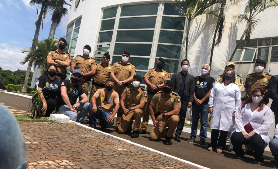 Secretário da Segurança Pública faz visita técnica em unidades da PM e Corpo de Bombeiros em Londrina