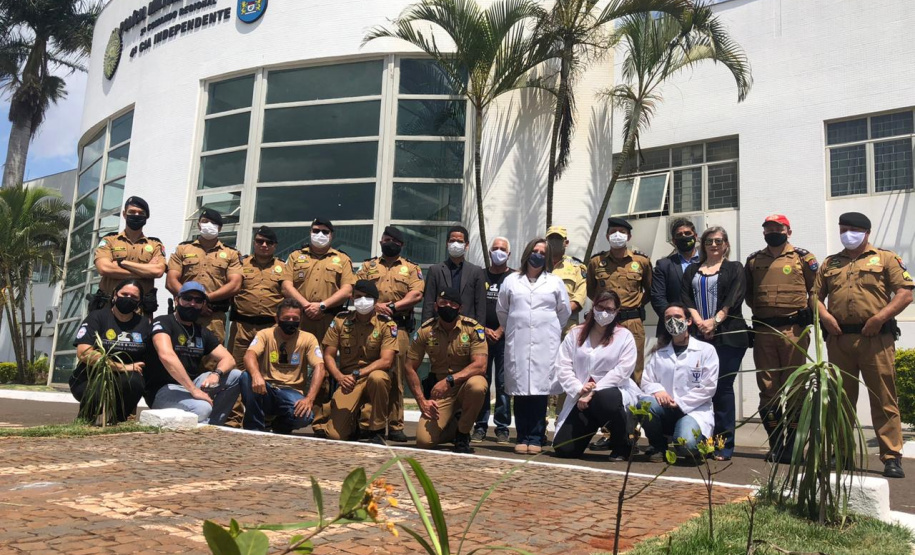 Secretário da Segurança Pública faz visita técnica em unidades da PM e Corpo de Bombeiros em Londrina