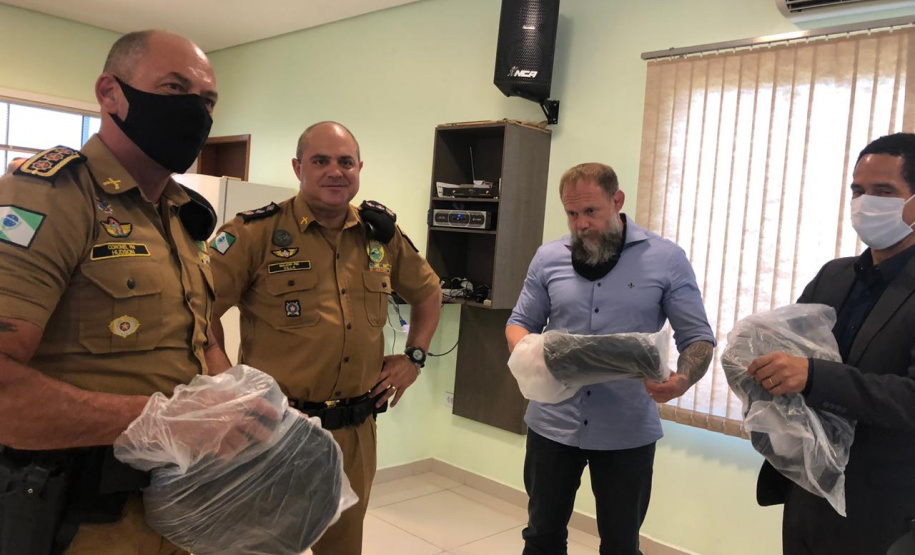 Secretário da Segurança Pública faz visita técnica em unidades da PM e Corpo de Bombeiros em Londrina