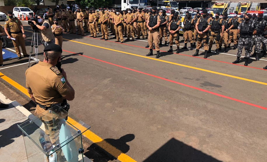 Operação Sinergia é lançada em Londrina (PR) com a presença do Secretário da Segurança Pública