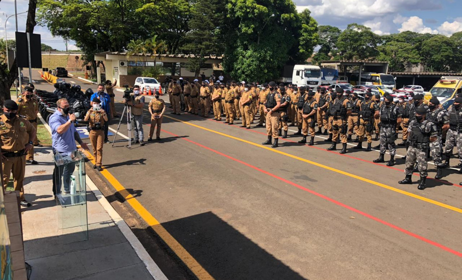 Operação Sinergia é lançada em Londrina (PR) com a presença do Secretário da Segurança Pública