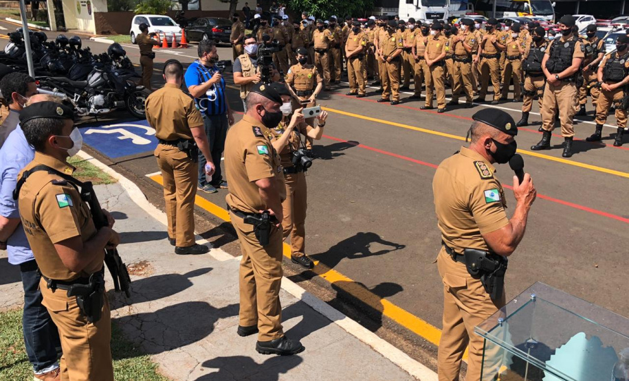 Operação Sinergia é lançada em Londrina (PR) com a presença do Secretário da Segurança Pública