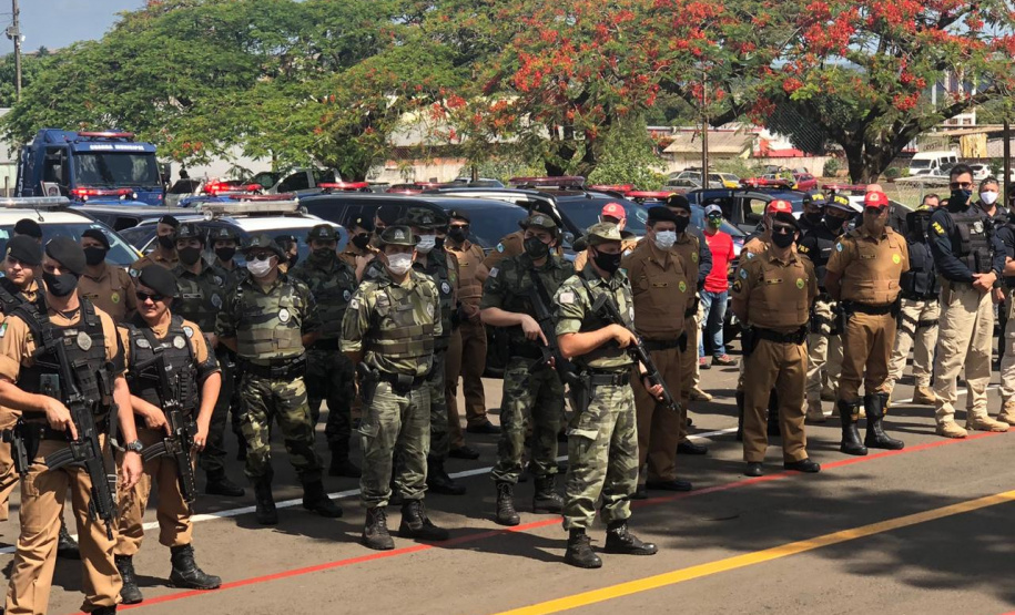 Operação Sinergia é lançada em Londrina (PR) com a presença do Secretário da Segurança Pública