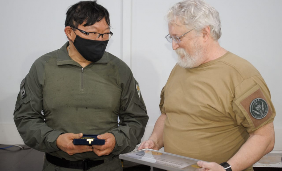 Polícia Civil homenageia fundador do grupo Tigre