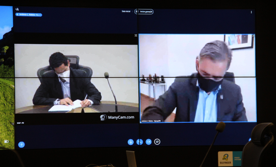 Paraná e Mato Grosso do Sul assinam Termo de Cooperação para compartilhamento de dados