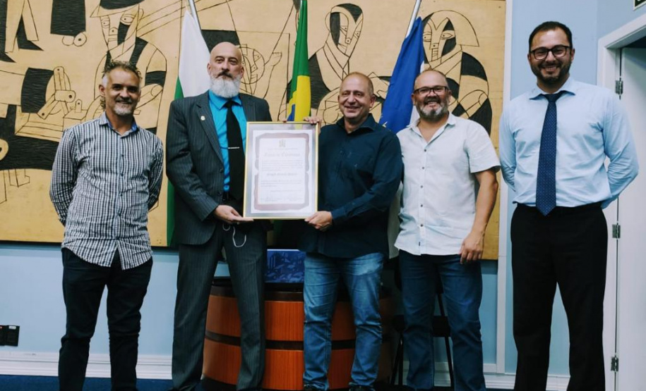 Delegado recebe título de Cidadão Honorário na cidade de Ponta Grossa