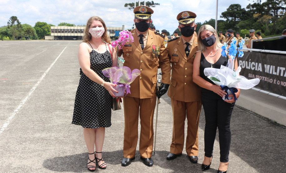 Durante solenidade, a Academia Policial Militar do Guatupê recebe novo Comandante em São José dos Pinhais, na RMC