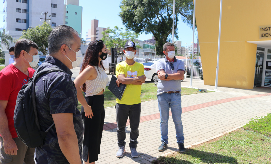Litoral do PR recebe visita do coordenador Estadual do Verão Consciente no primeiro dia de operação