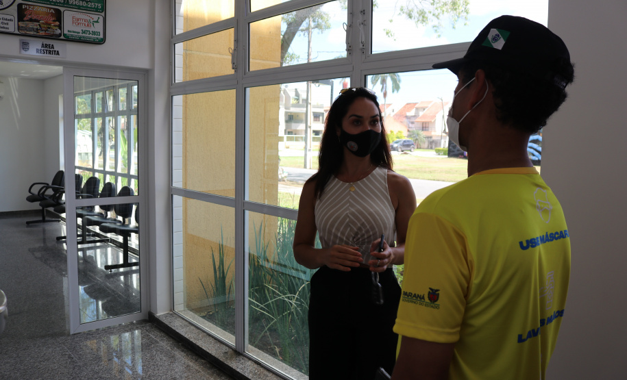 Litoral do PR recebe visita do coordenador Estadual do Verão Consciente no primeiro dia de operação