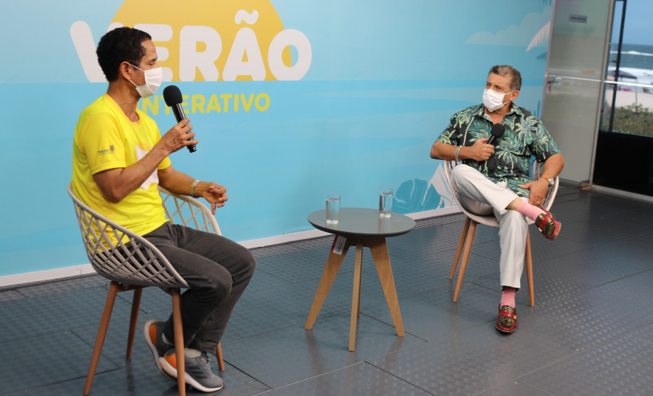 Litoral do PR recebe visita do coordenador Estadual do Verão Consciente no primeiro dia de operação