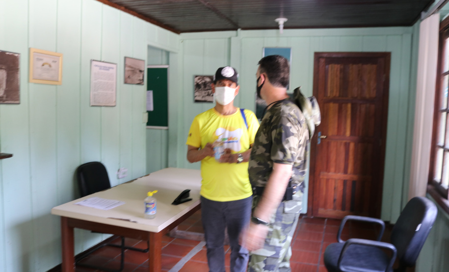 Litoral do PR recebe visita do coordenador Estadual do Verão Consciente no primeiro dia de operação
