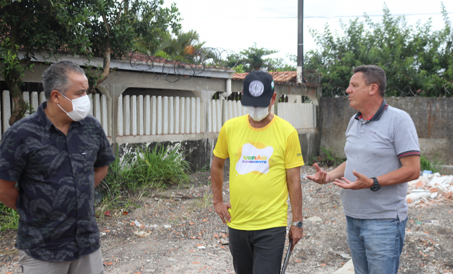 Litoral do PR recebe visita do coordenador Estadual do Verão Consciente no primeiro dia de operação