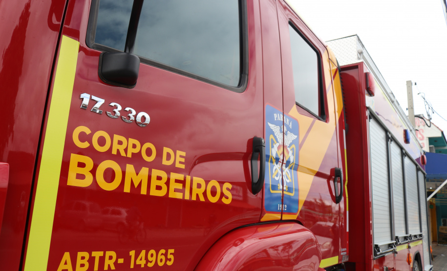 Caminhão moderno é entregue ao Corpo de Bombeiros de Matinhos, no litoral do Paraná