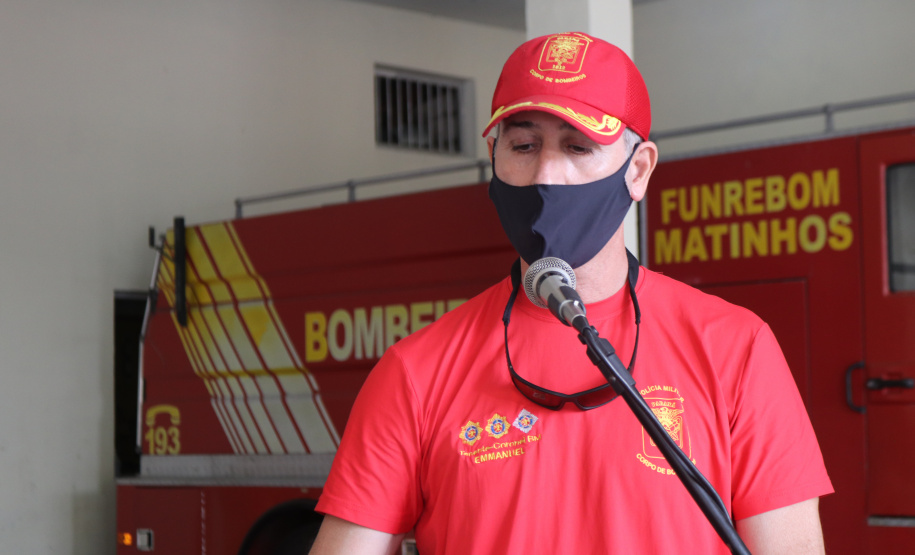 Caminhão moderno é entregue ao Corpo de Bombeiros de Matinhos, no litoral do Paraná