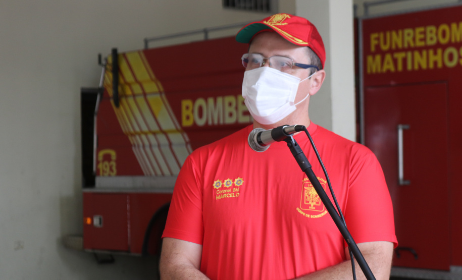 Caminhão moderno é entregue ao Corpo de Bombeiros de Matinhos, no litoral do Paraná