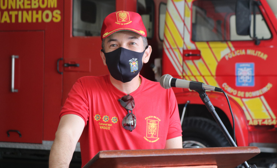 Caminhão moderno é entregue ao Corpo de Bombeiros de Matinhos, no litoral do Paraná