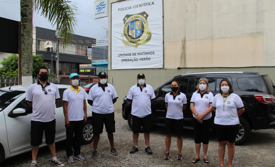 Litoral do PR recebe visita do coordenador Estadual do Verão Consciente no segundo domingo de operação