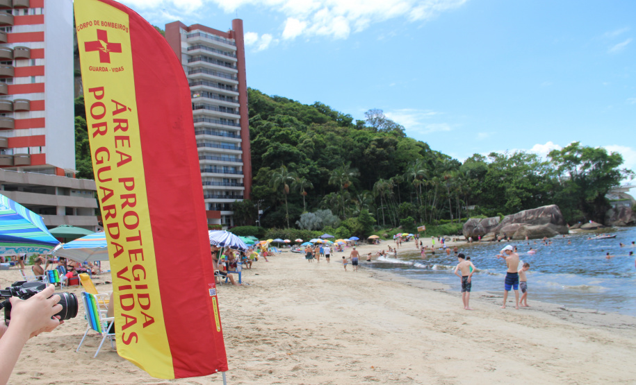 Bombeiros alertam para afogamentos no litoral