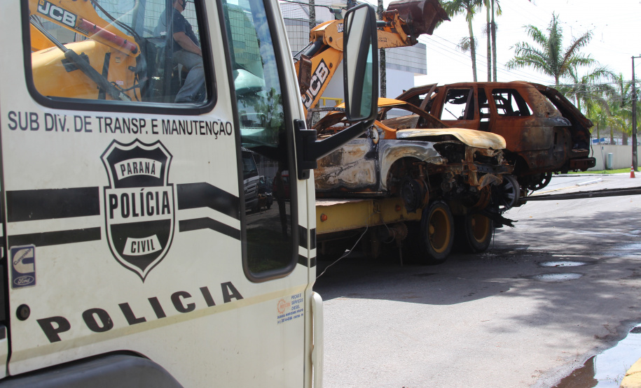 Em quatro dias, Segurança Pública retira cerca de 350 veículos de pátios de delegacias do litoral