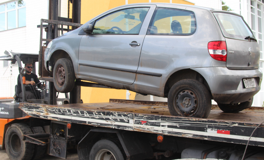 Em quatro dias, Segurança Pública retira cerca de 350 veículos de pátios de delegacias do litoral