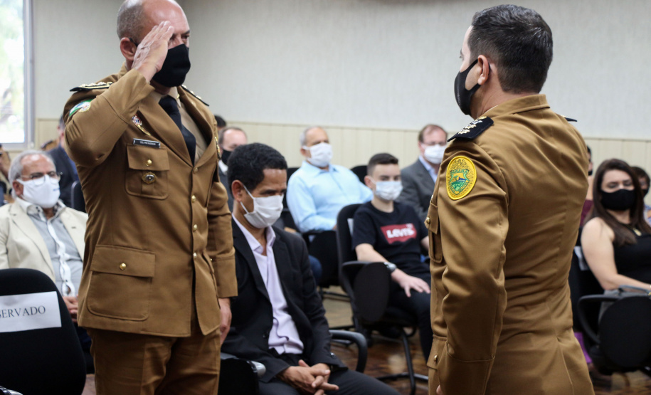 BPRv recebe novo Comandante durante solenidade em Curitiba