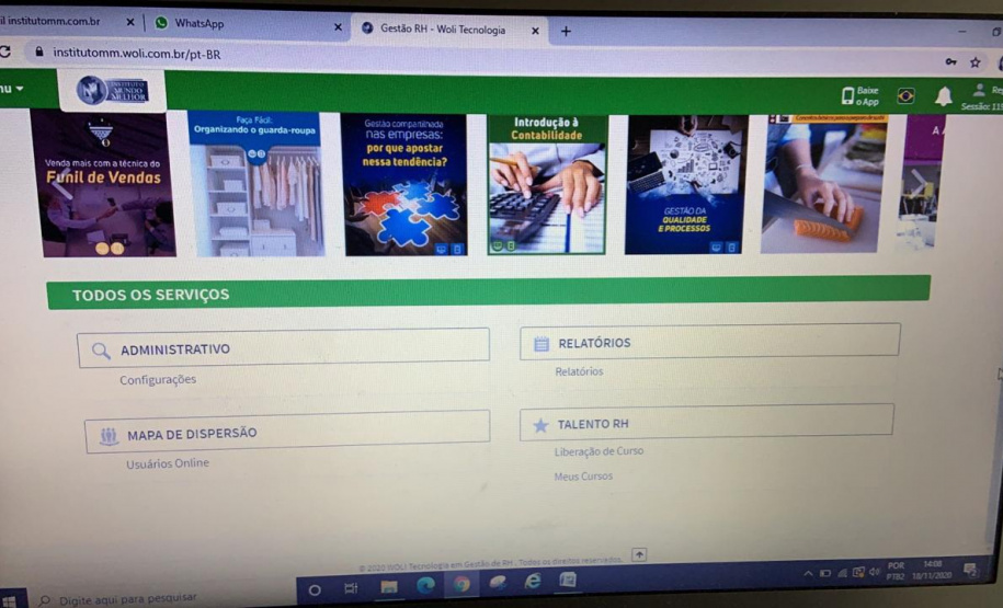 Pedagogos de unidades prisionais participam de capacitação para nova plataforma de cursos on-line IMM