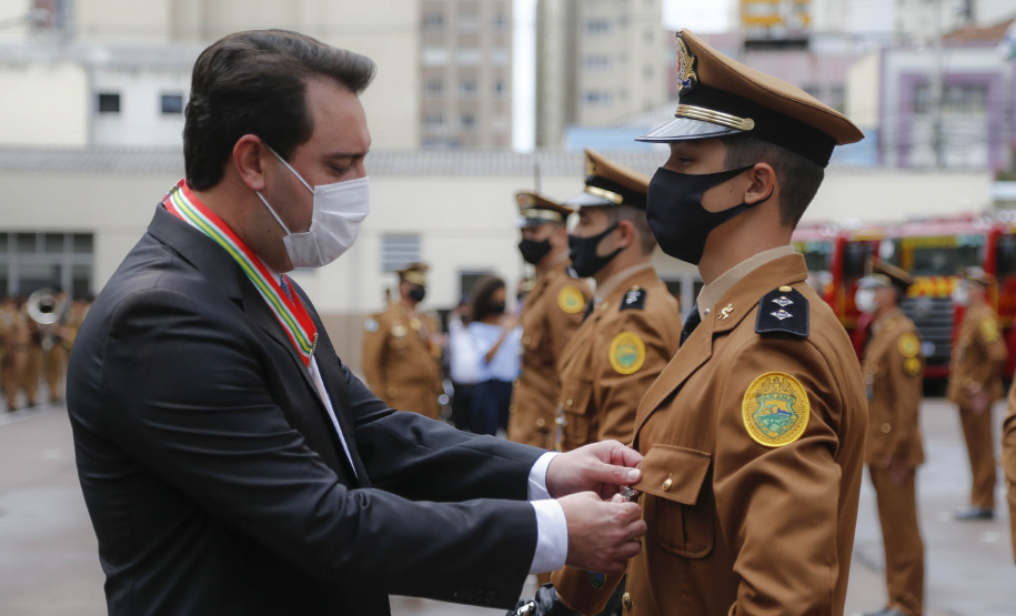 Governador participa da solenidade de troca de comando do Corpo de Bombeiros