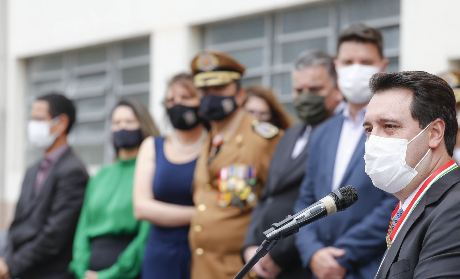 Governador participa da solenidade de troca de comando do Corpo de Bombeiros