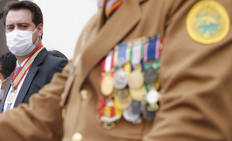 Governador participa da solenidade de troca de comando do Corpo de Bombeiros