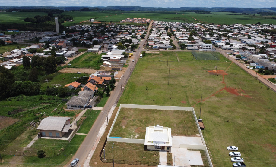 Governador inaugura sede do destacamento da PM de Entre Rios, em Guarapuava