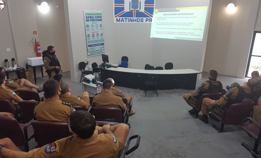 Polícia Militar faz reunião para alinhar ações e apresentar balanço do Verão Consciente 2020/2021 na Costa Leste