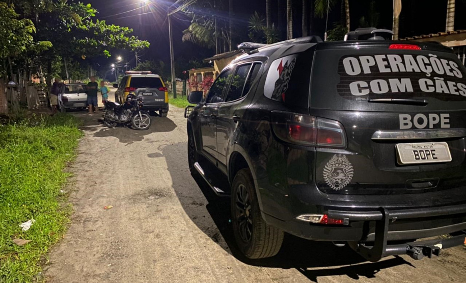 9º Batalhão mobiliza quase 100 policiais para reforçar policiamento em Paranaguá com a operação Subárea IV