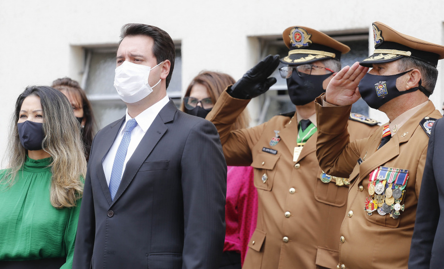 Governador participa da solenidade de troca de comando do Corpo de Bombeiros