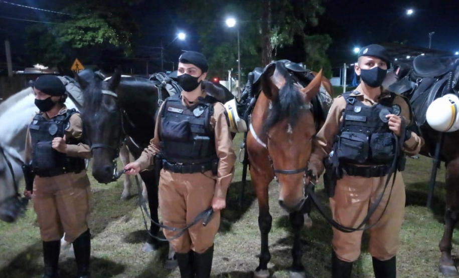 9º Batalhão mobiliza quase 100 policiais para reforçar policiamento em Paranaguá com a operação Subárea IV