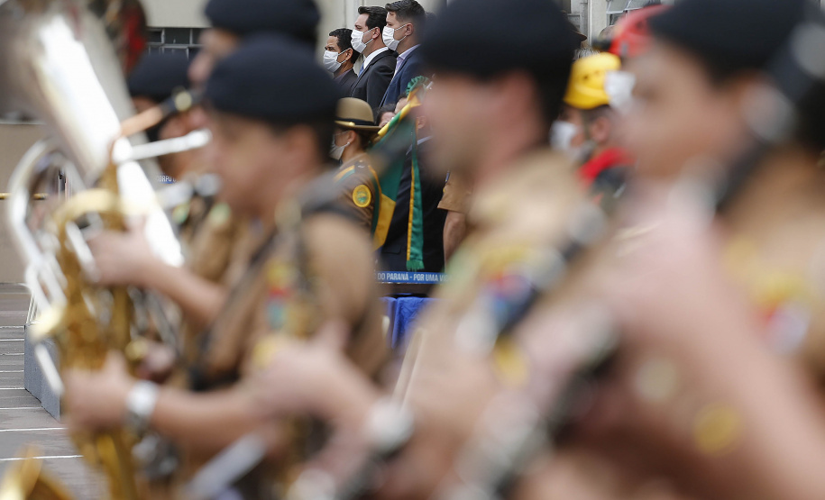Governador participa da solenidade de troca de comando do Corpo de Bombeiros