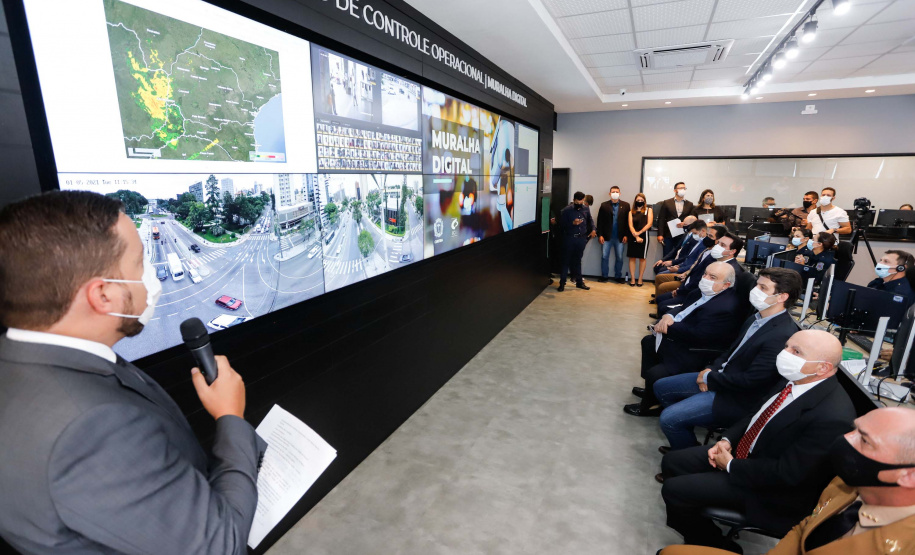 Novo centro de controle em Curitiba contribui com monitoramento do Estado