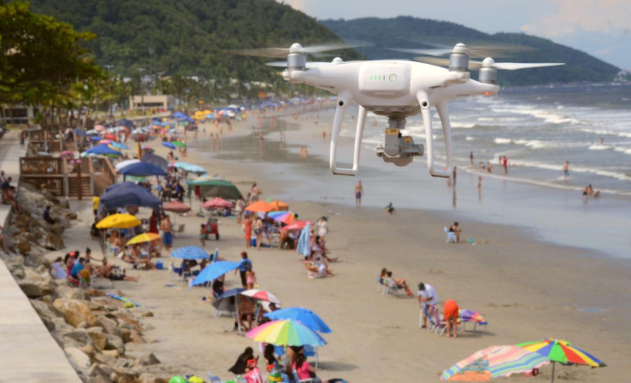 Polícia Civil utiliza drones para monitoramento durante Verão Consciente