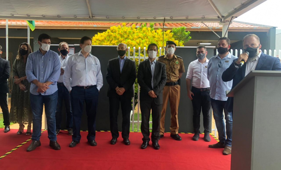 Sesp e Polícia Civil entregam delegacia à população de Ibiporã, no Norte do estado