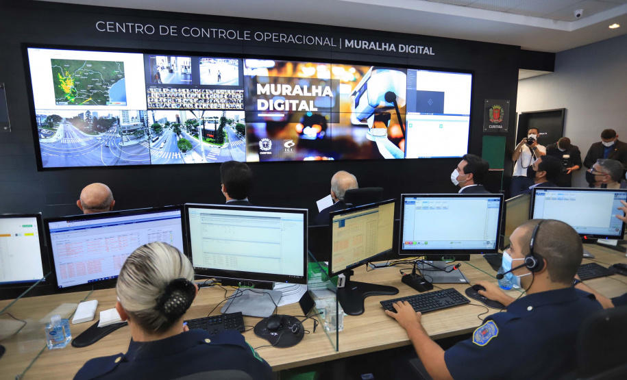 Novo centro de controle em Curitiba contribui com monitoramento do Estado