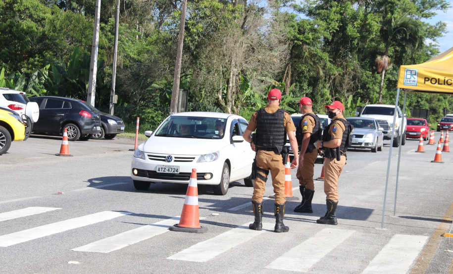 Batalhão Rodoviário registra queda de acidentes no Paraná e no Litoral durante o Réveillon