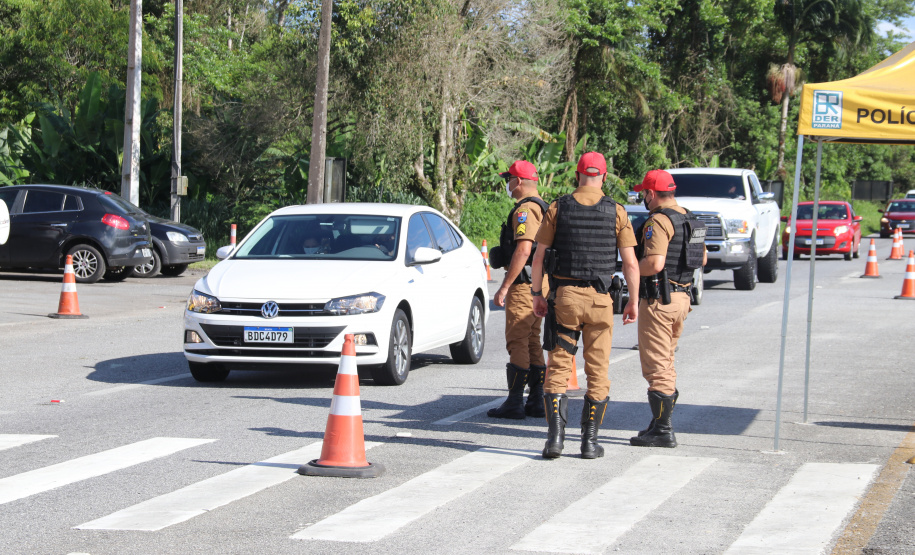 Batalhão Rodoviário registra queda de acidentes no Paraná e no Litoral durante o Réveillon