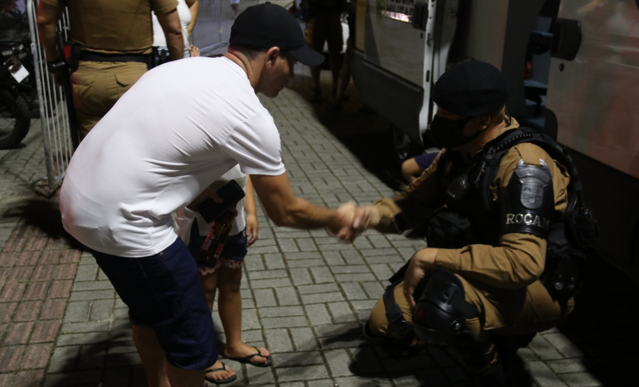 Com reforço de policiamento no Litoral, PM atende 208 ocorrências e faz 22 encaminhamentos no Réveillon 2021