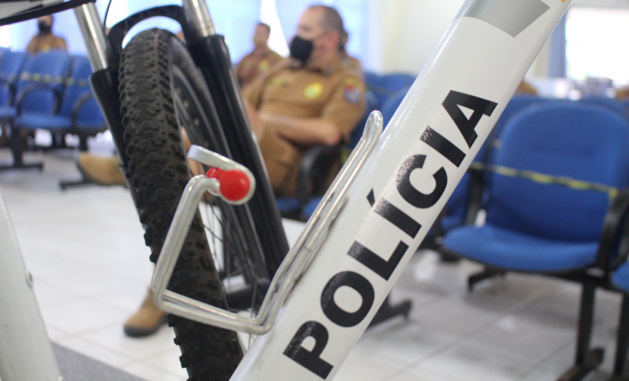 Policiais militares passam por capacitação de ciclopatrulhamento no Litoral