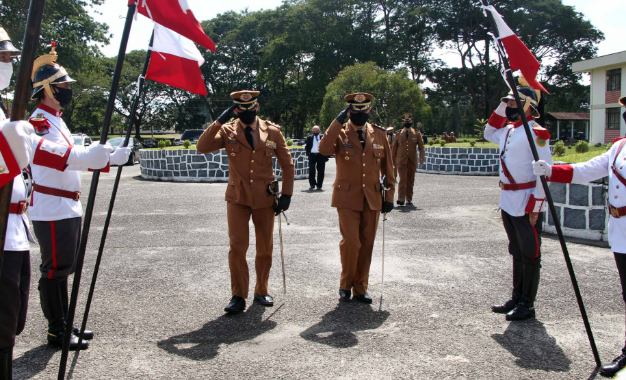 Solenidade marca a passagem de comando da APMG em São José dos Pinhais, na RMC